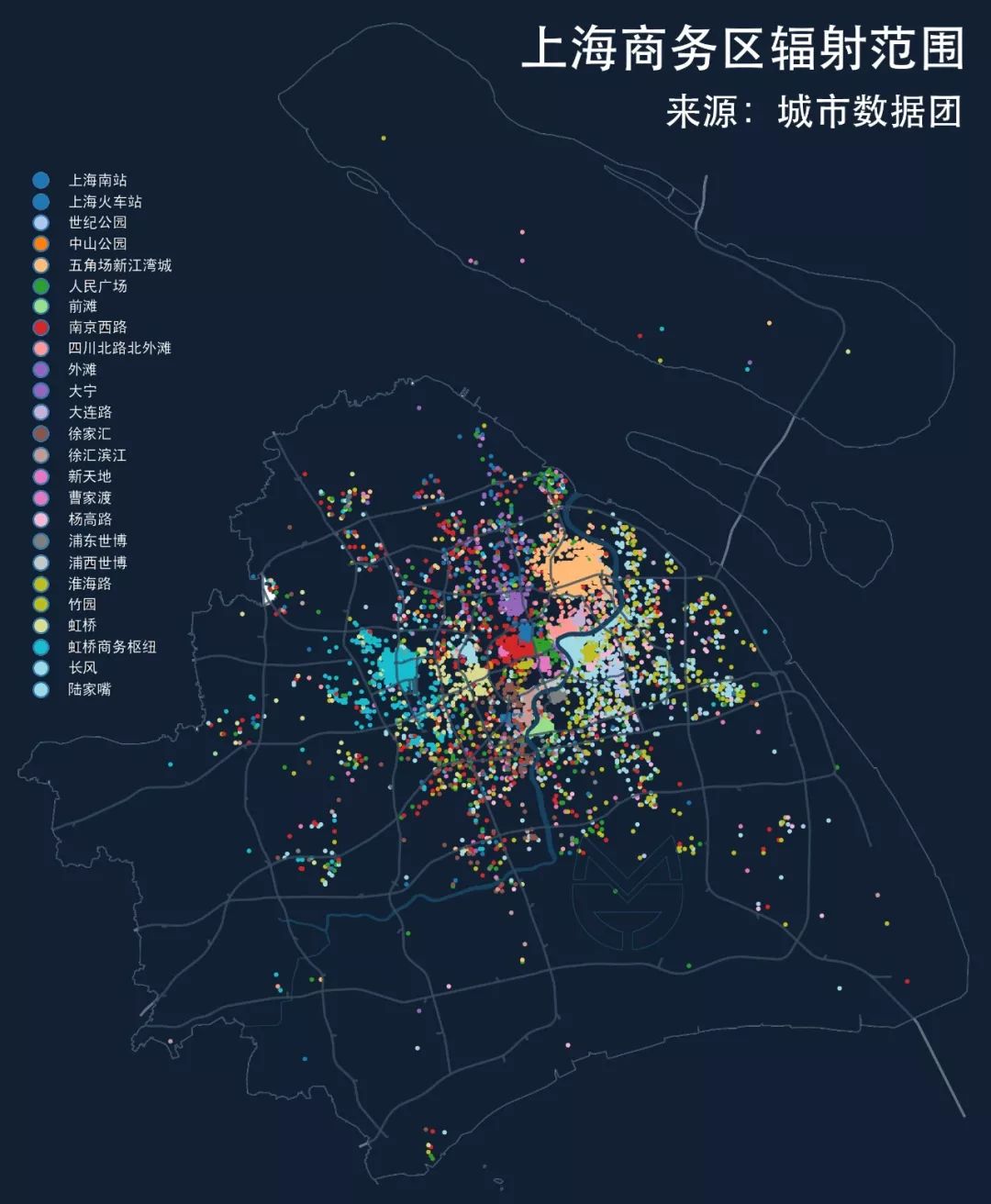 上海没有市中心