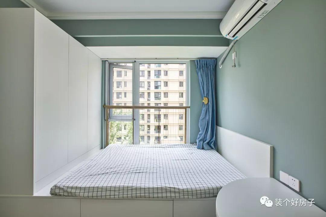 杭州小夫妻140㎡清新家，脏粉、雾霾蓝、灰绿色...学会低饱和度配色，让家更有高级感！