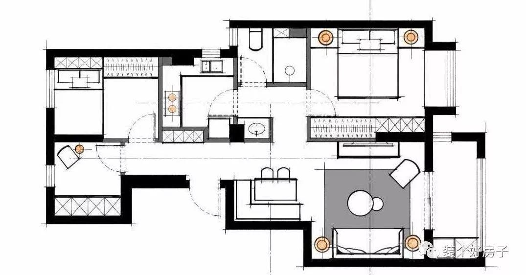 武汉小夫妻90㎡家，给设计做减法，墙面留白+胡桃木，打造会呼吸的房子！