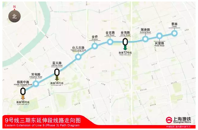 9号线三期年底将试运营!浦东成上海地铁最多区域